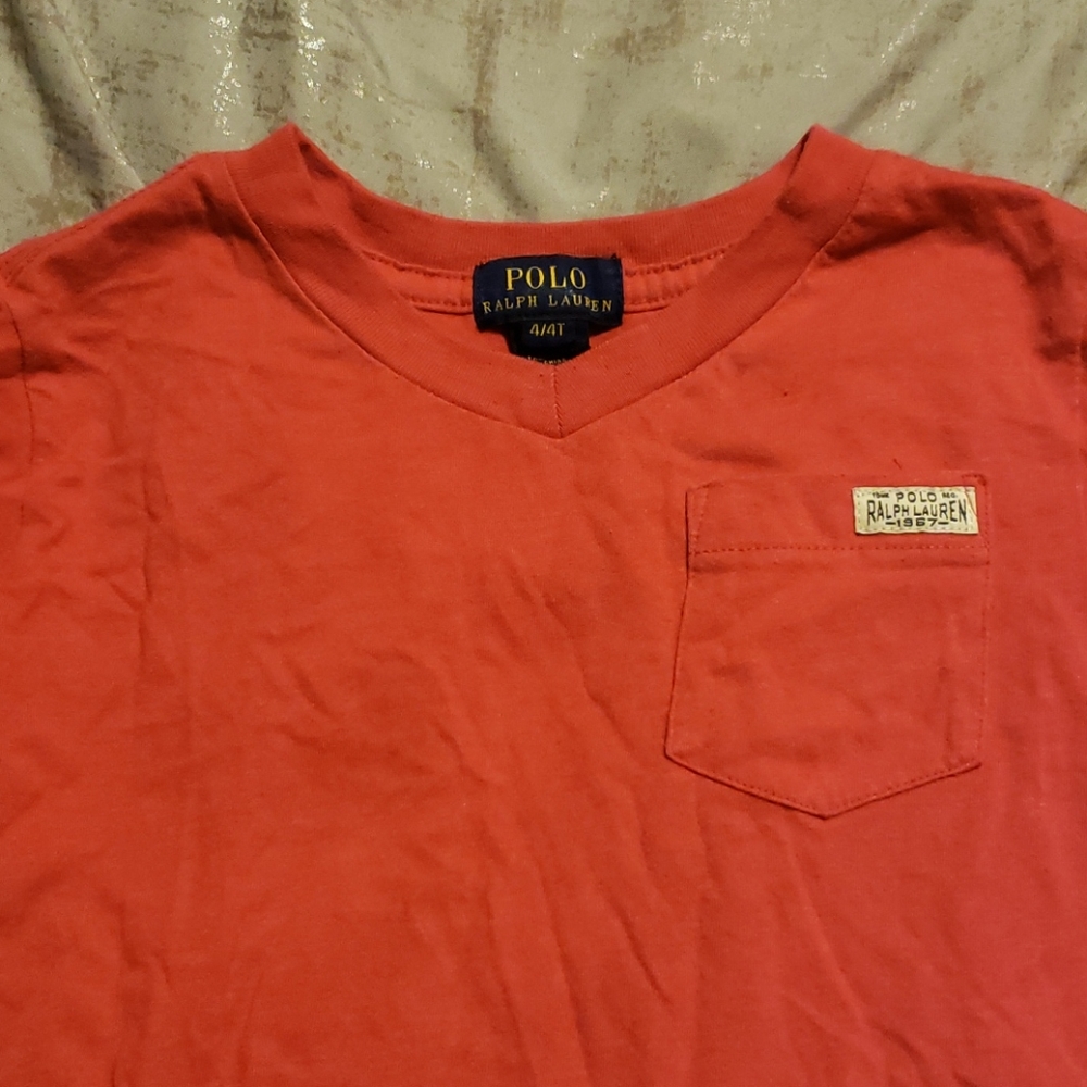 Boys vneck Polo shirt
